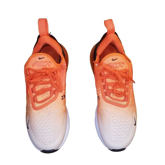 Nike Air Max 270 Women's Size 7 Orange Juice Running Shoes Sneakers DQ8585-801 - Picture 3 of 6